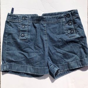 Boden Jean Sailor Short Size 12